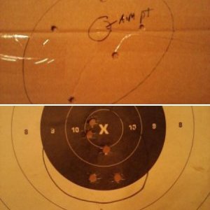 10 mm target results