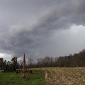 It always wants to blow in a good storm when I go to the farm to shoot.