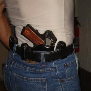 IWB holster with Springfield EMP40