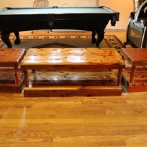 Coffee Table with end tables(Modern)