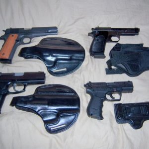 Guns with Holsters