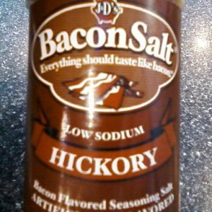 bacon salt! yummy...