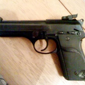 Beretta 92 (pre-S) with frame mounted safety