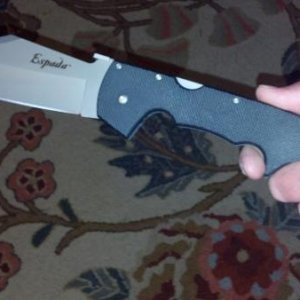 This is my XL Espada by Cold Steel