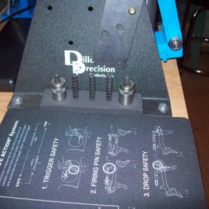 My Dillon 550B 052  case gauge rack.