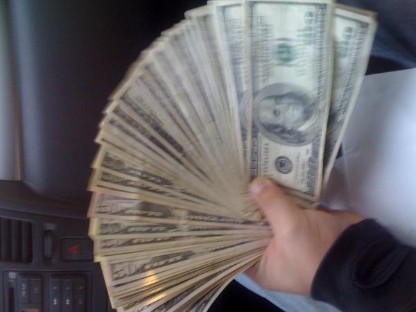 I like Money!!!  just goin to pay off my car in cash to feel important lol